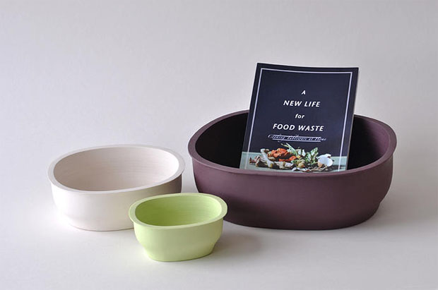 Kosuke Araky food waste bowls